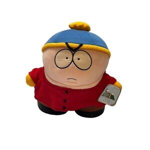 South Park Eric Cartman Plush Vintage Comedy Central W/ Original Tags RARE 1998
